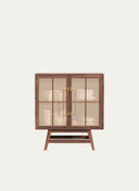 Buffet Table with Cane Work 80 x 90 cm