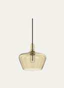 CIRCLE GLASS CHANDELIER