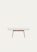 AMORPHOUS COFFEE TABLE - 90 CM, MARBLE