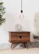 ATLAS NIGHTSTAND WITH DRAWERS - 51 CM