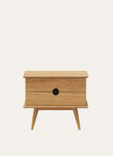 ATLAS NIGHTSTAND WITH DRAWERS - 51 CM