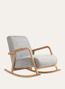 BONY ROCKING ARMCHAIR GREY