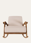 BONY ROCKING ARMCHAIR CREAM