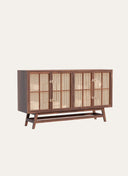 Buffet Table with Cane Work 120 x 90 cm