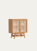 Buffet Table with Cane Work 80 x 90 cm