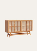 Buffet Table with Cane Work 120 x 90 cm