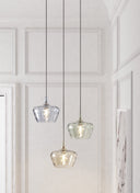 CIRCLE GLASS CHANDELIER