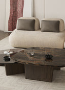 AMORF MARBLE COFFEE TABLE - 120 CM