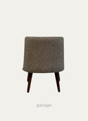 GENTLEMAN GARAGE CHAIR - GRAY, WALNUT